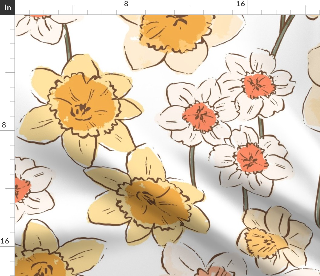 Daffodil sunshine wallpaper