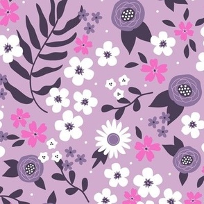 Spring Floral (Pink and Purple)