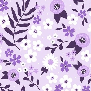 Spring Floral (Lilac)