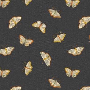 (L) Book butterflies, dark academia collection
