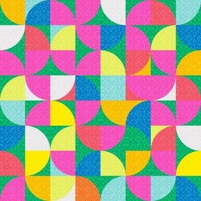 Risograph mix and match circles 