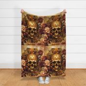 27x36 blanket skull