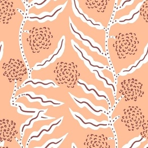 AURORA VINE BRIGHT - Peach Fuzz - Pantone Color of the Year 2024