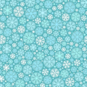 Crystal Serenity Snowflake Cascade // normal scale 0049 C //