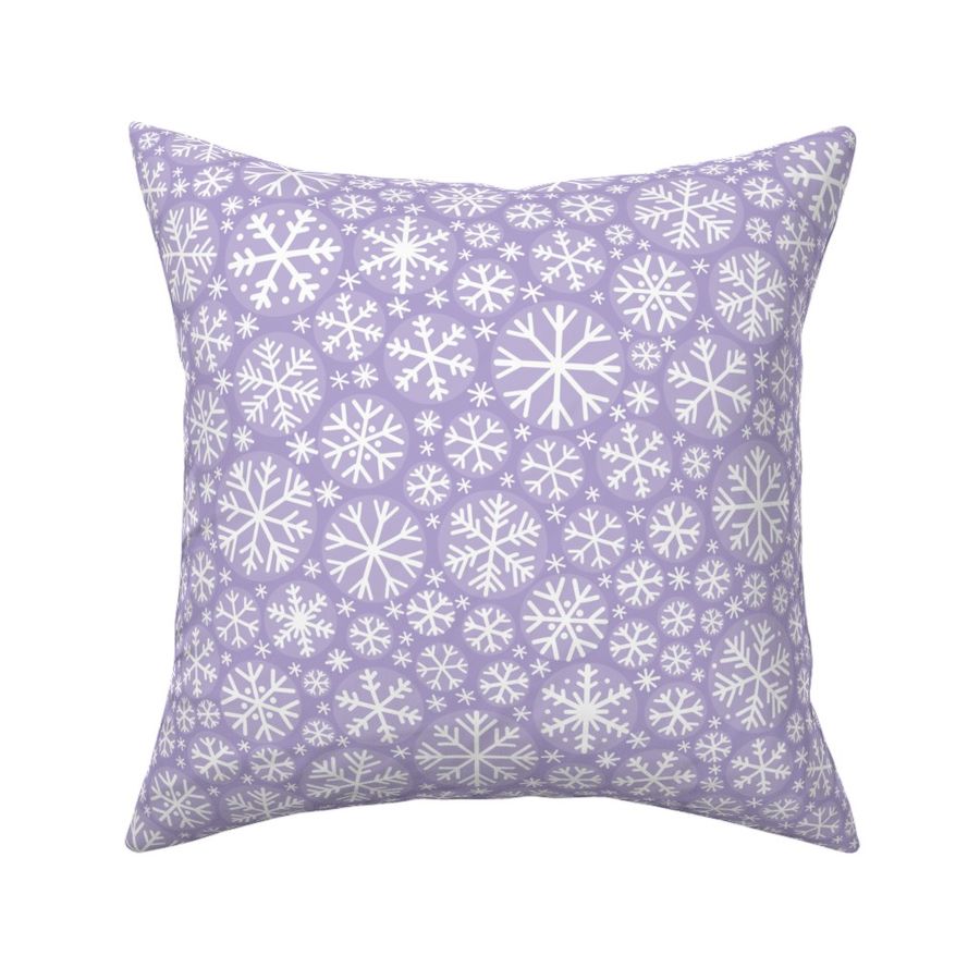 Lavender Frost Snowflake Elegance // normal scale 0049 I //