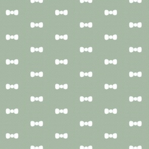 Bows and Polka-dots Green