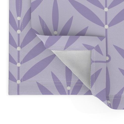 Lavender Serenity: A Harmony of Geometric Twigs and Pearls //  big scale 0038 K //