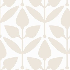 Regal Tulip Emblem: A Majestic Symmetrical Floral Tapestry  // normal scale 0035 Q //