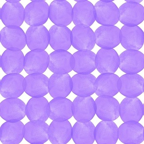 Lilac Lullaby: A Symphony of Watercolor Circles in Pastel Purple Hues // normal scale 0015 F //