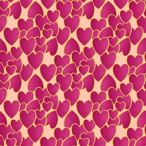 pink hearts blender