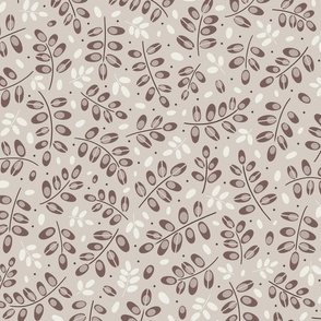 Whispering Twigs: A Serene Nature-Inspired Pattern // normal scale 0002 P // 