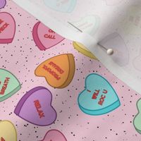 Anesthesia Candy Hearts - Pink 