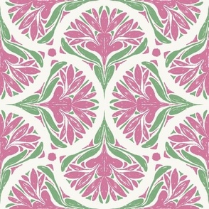 Scallop Flora - Pink