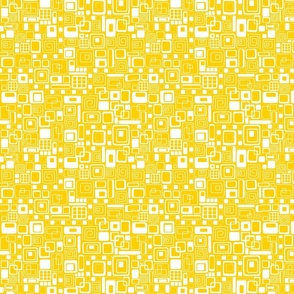 Hipster Squares Yellow