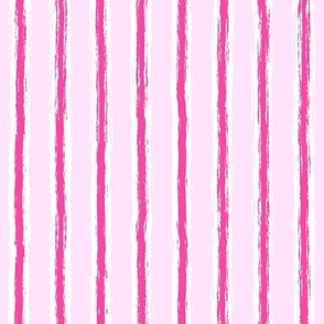 Pastel Holiday Stripes Light Pink White and Hot Pink