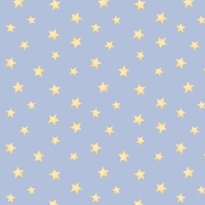 Starry night| Dreamy Moonlight |  Cute whimsical watercolours| Lavendar| small