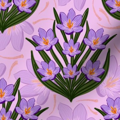 Crocus Whispers - Electric Lavender