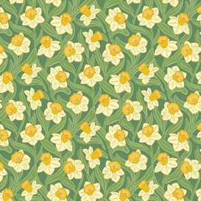 Daffodil  Dreamscape - Saffron yellow
