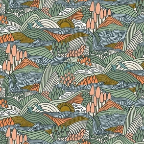 Cascadia (peach and green) (small)