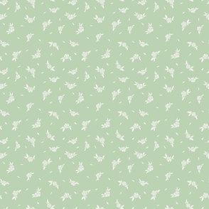 Blush Rose Simplicity - Mint Green 