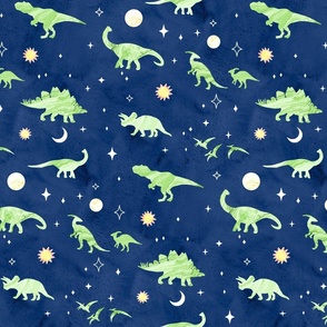 Astro Geo Dinos - Blue and Green