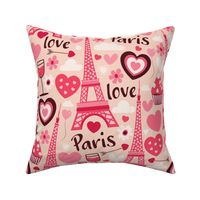 Romantic Valentine’s Day - Love in Paris - Pink