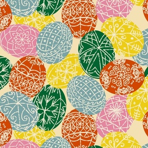 Pretty Pysanky: Ukrainian Easter Eggs