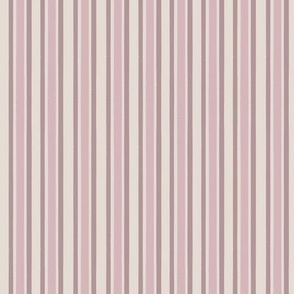 Hand Drawn Preppy Stripe- Purple
