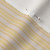 Hand Drawn Preppy Stripe- Yellow