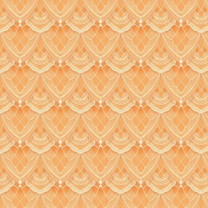 Macrame orange small