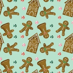 Gingerbreads and Peppermints-Mint