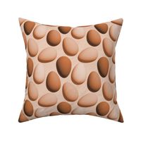 Easter Egg Scatter - Warm Brown