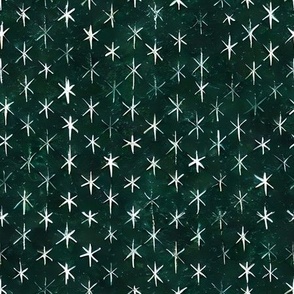 forestwood sparkle green snowflake