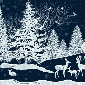 Winter Woodland Darker Medium