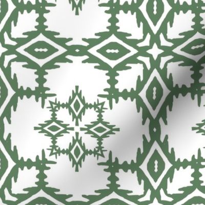 Winter Nordic Scandi, green, 12 inch
