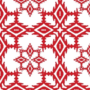 Winter Nordic Scandi, red , 24 inch