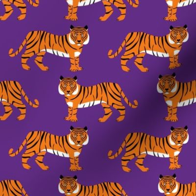 Go Tigers Go! (Orange and Purple)