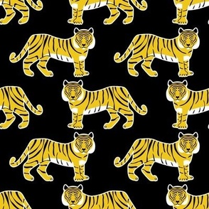 Go Tigers Go! (Black and Yellow)