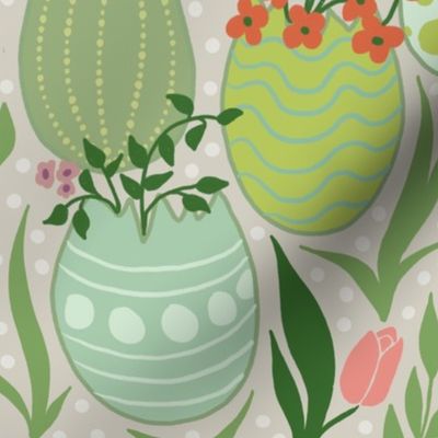 Easter Eggs in Bloom