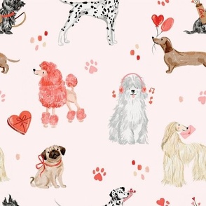 Valentines Dogs | I Woof You | Pawfect Love