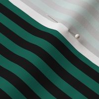 Black and Green Stripe (1/3 inch stripes) (3000)