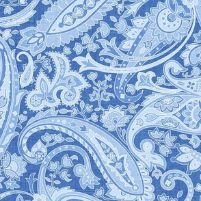 Blue Paisley