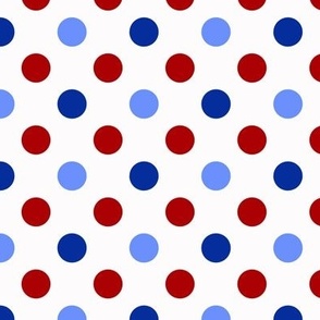 Patriotic Polka Dot #4