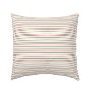 Basic  Multicolor Stripes for Easter and Spring in Light Blush Pink