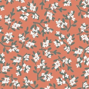 In Bloom in Coral (Small)
