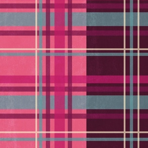 Pink Plaid Large