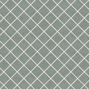 Textured plastered background with diagonal stripes in muted green 