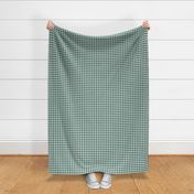 1/2 Inch Buffalo Check in Green - Traditional 