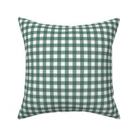 1/2 Inch Buffalo Check in Green - Traditional 