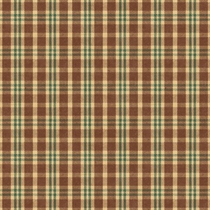 North Country Plaid - large - hickory, buttermilk, and spruce 